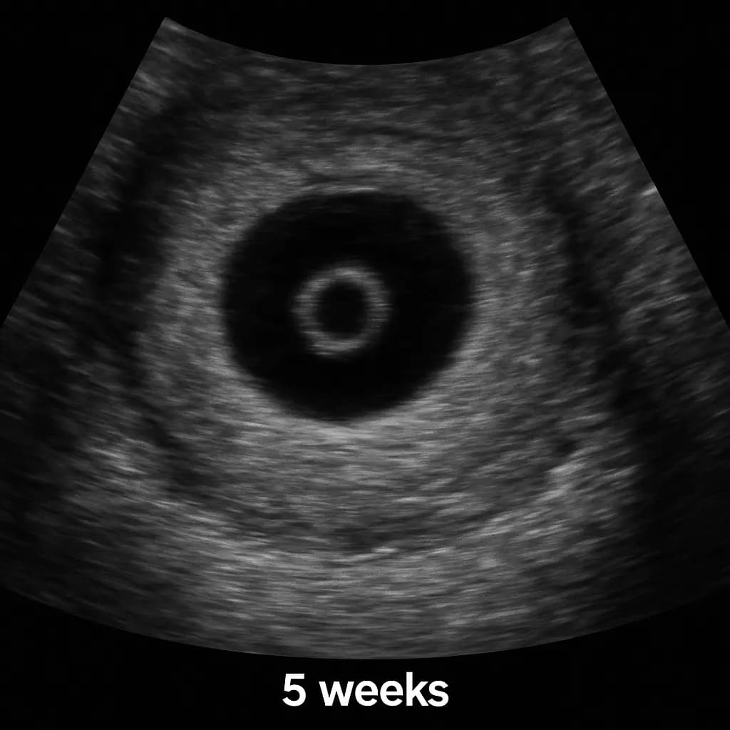5 Weeks Pregnant: IVF, Ultrasound, Twins, and Early Symptoms Explained
