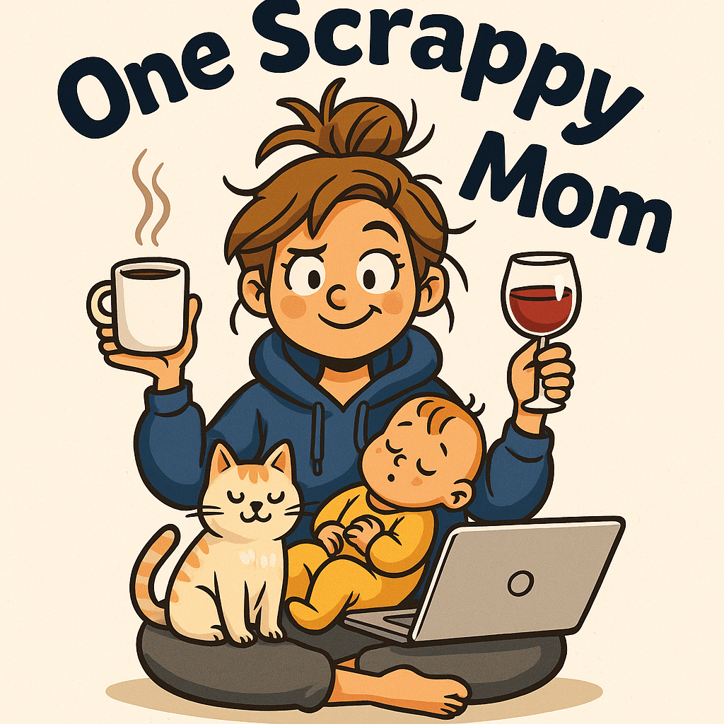 One Scrappy Mom cartoon