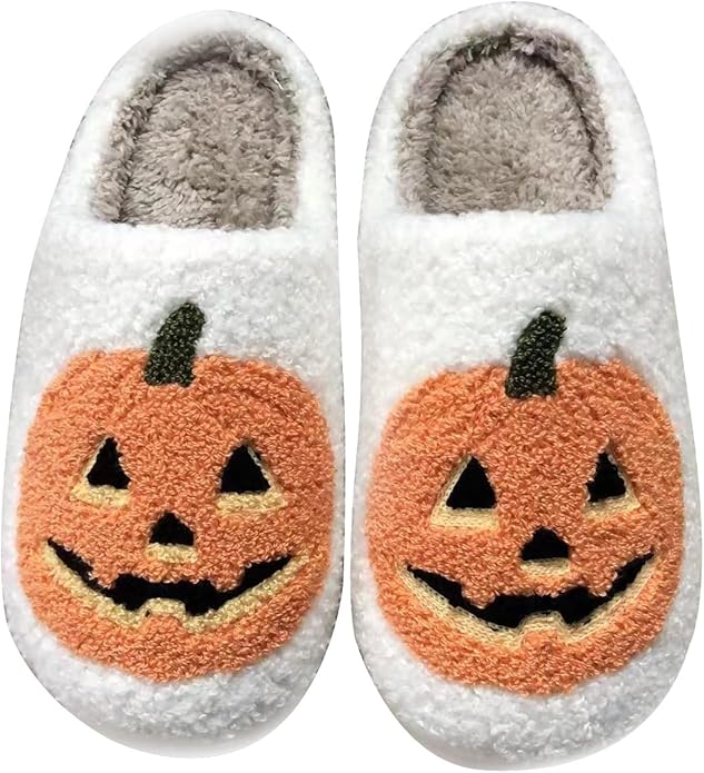 Halloween themed slippers