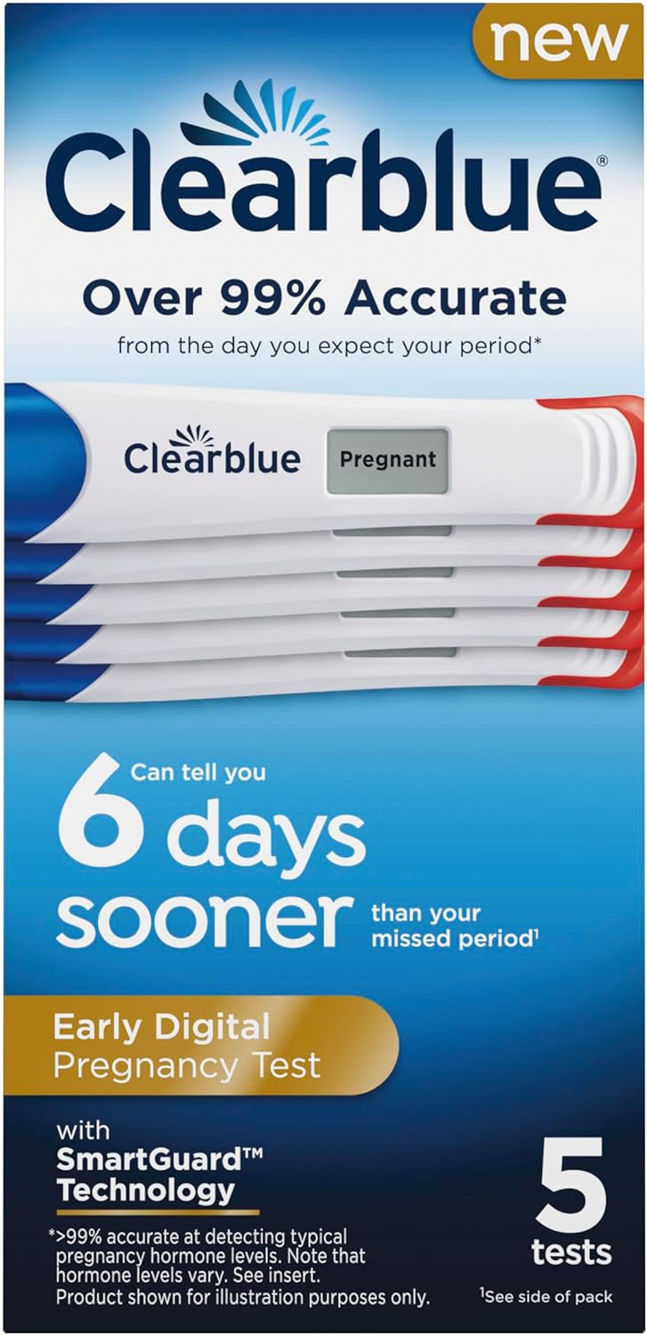 Clearblue Pregnancy Test 5-Pack
