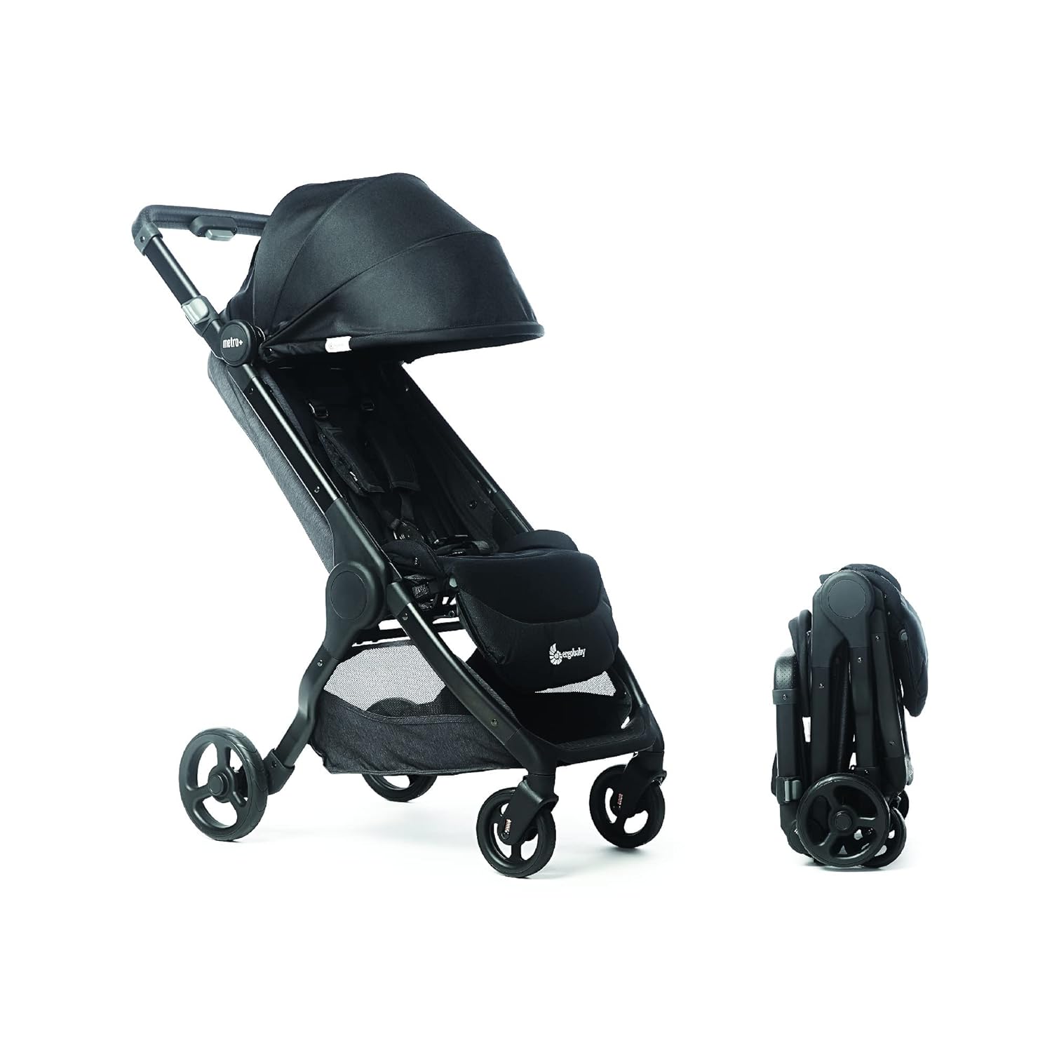 Ergobaby Metro+ Compact Baby Stroller Black
