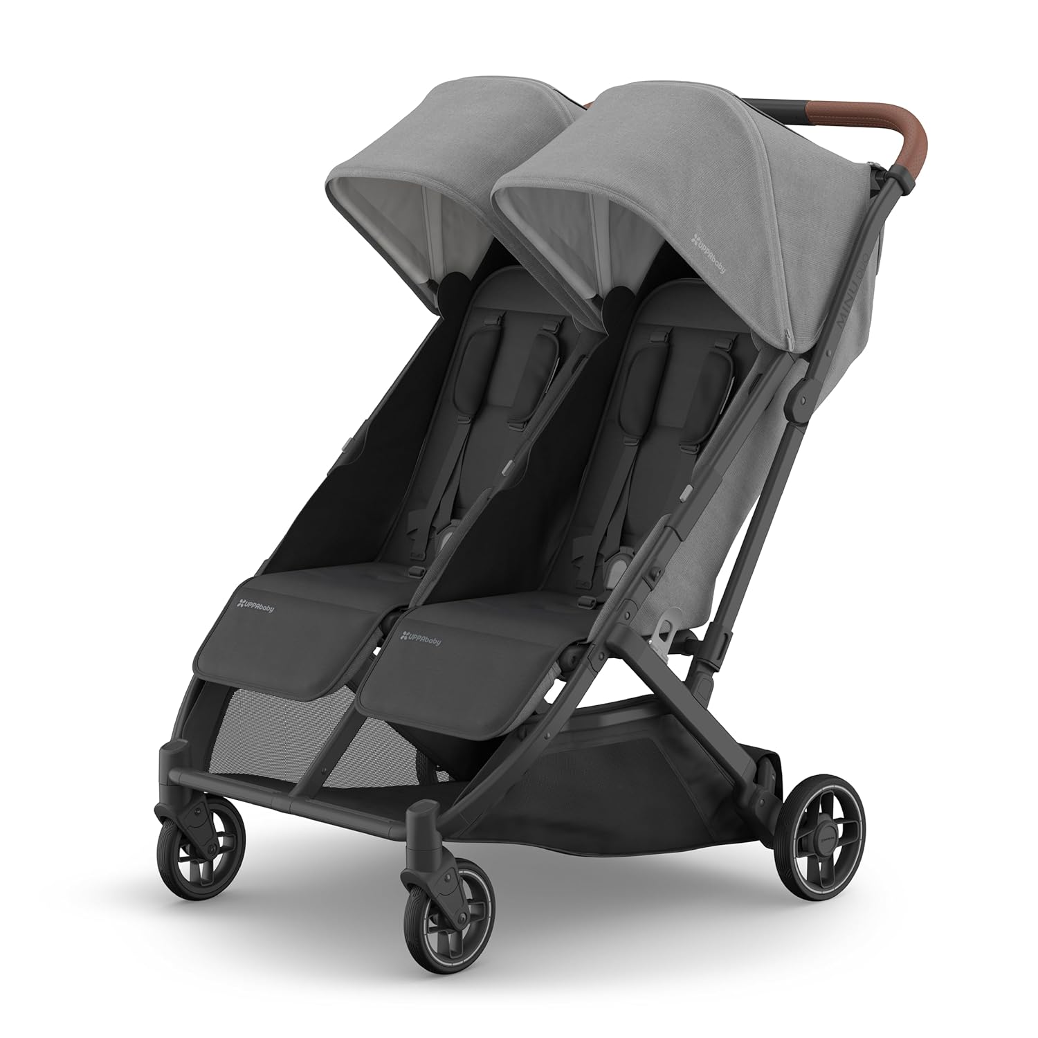 UPPAbaby Minu Duo Double Umbrella Stroller Greyson